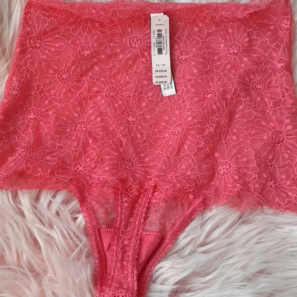 SALE!! Brand New VICTORIA'S SECRET HIGH WAISTED THONG- XS - Picture 3 of 4